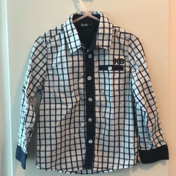 Keds Button Down Shirt Size 5 - Picture 1 of 9